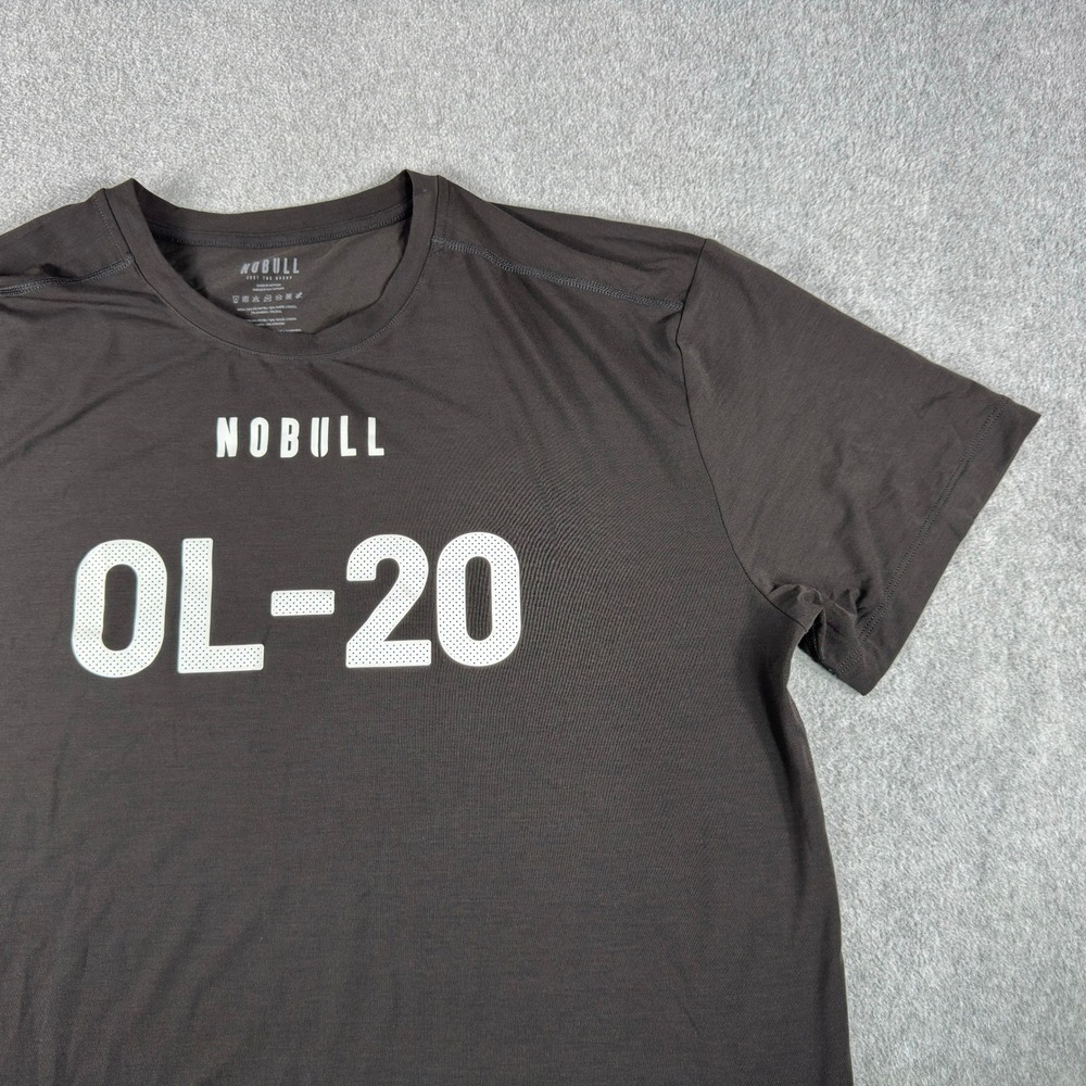 NOBULL 0L-20 Gouraige NFL Combine Authentic Short Sleeve Training Shirt Mens XXL